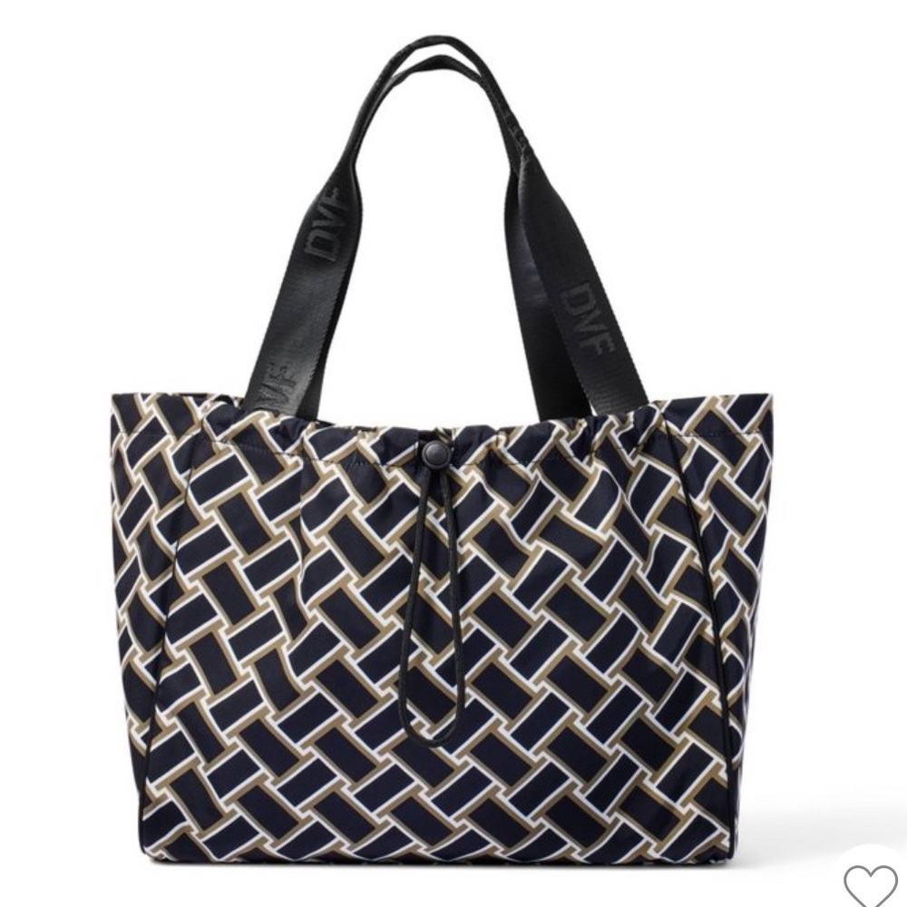 Vintage Weave Neutral Tote Bag - DVF for Target